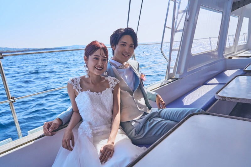 『ヨットフォト』が撮れるのはラグーン大聖堂だけ♡