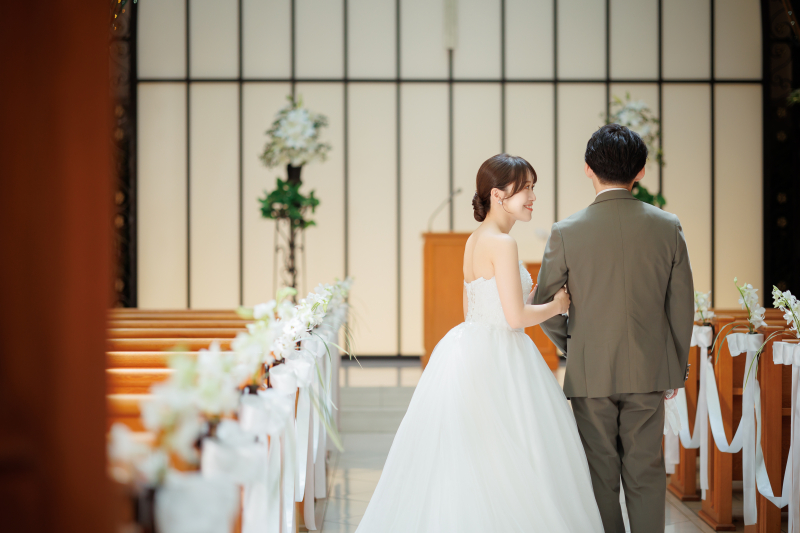 結婚式のような一日を写真に残す チャペルフォトウェディングの魅力