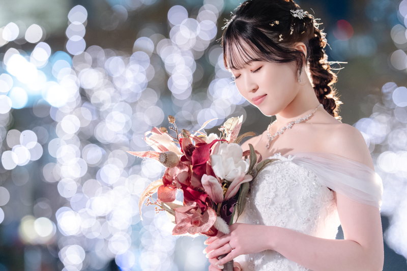 2着のドレスで楽しむ♡スタジオ&ロケーションウェディングフォト