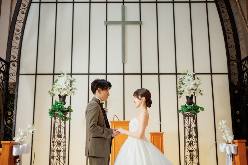 結婚式のような一日を写真に残す チャペルフォトウェディングの魅力