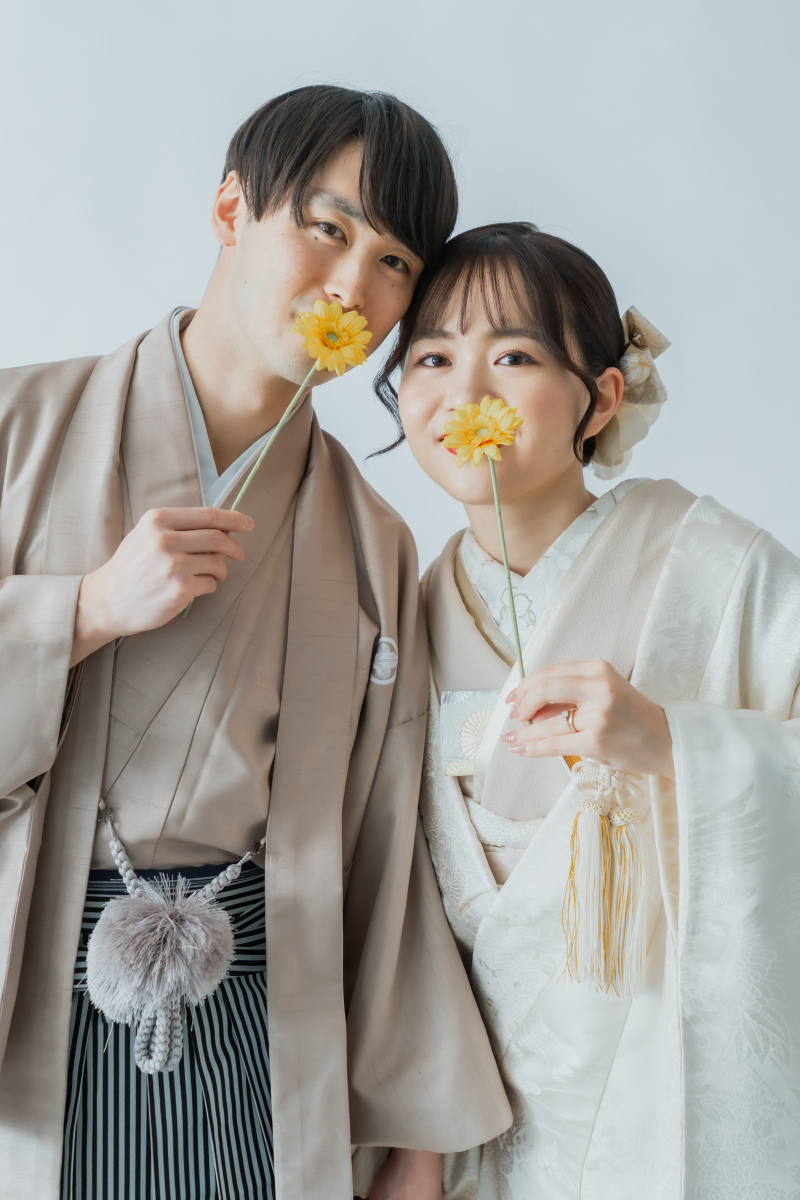 Web招待状がもっと華やかに!和装スタジオ撮影で叶える結婚式準備