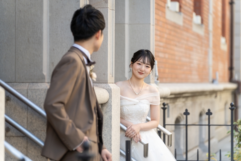 和田倉門は「夜」だけじゃない。昼だからこそ残せるウェディングフォト