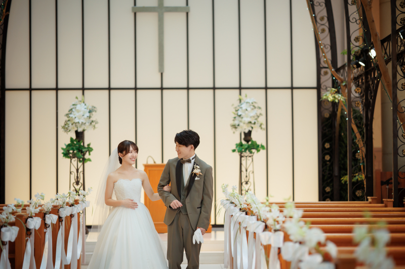 結婚式のような一日を写真に残す チャペルフォトウェディングの魅力
