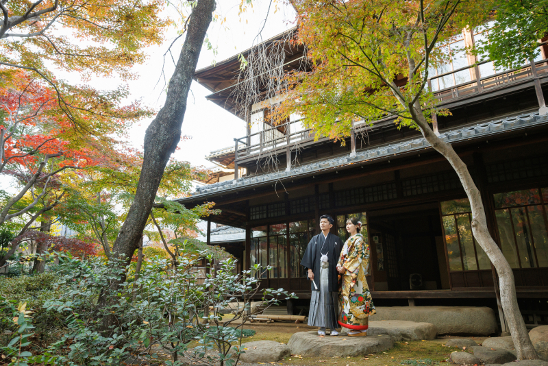 旧安田楠雄邸で過ごす、穏やかで趣のある撮影時間