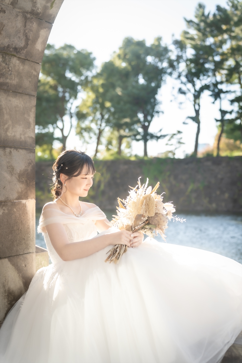 和田倉門は「夜」だけじゃない。昼だからこそ残せるウェディングフォト