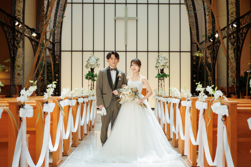 結婚式のような一日を写真に残す チャペルフォトウェディングの魅力