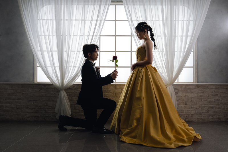 2着のドレスで楽しむ♡スタジオ&ロケーションウェディングフォト