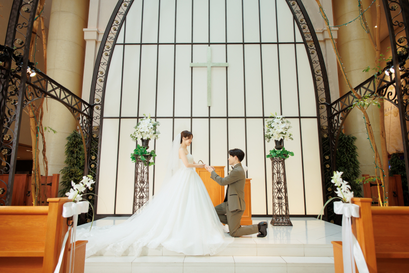 結婚式のような一日を写真に残す チャペルフォトウェディングの魅力