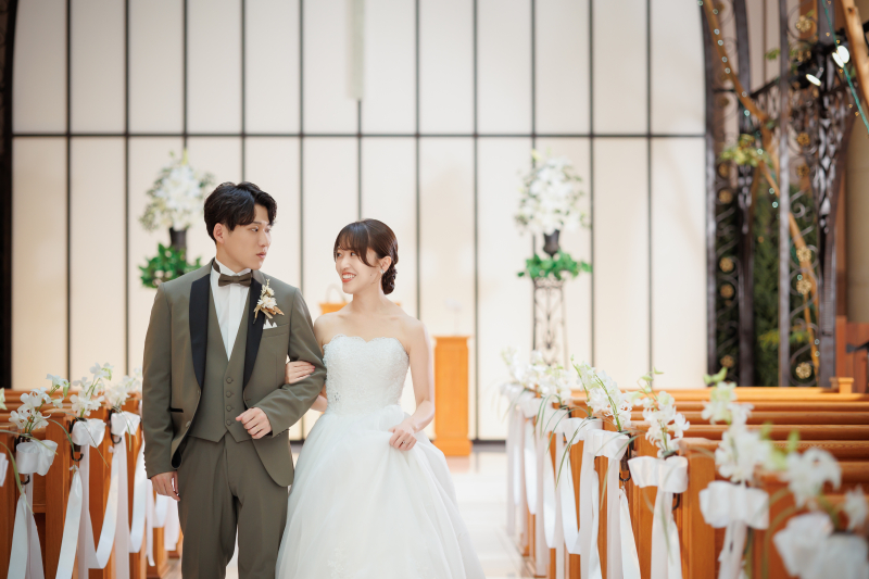 結婚式のような一日を写真に残す チャペルフォトウェディングの魅力
