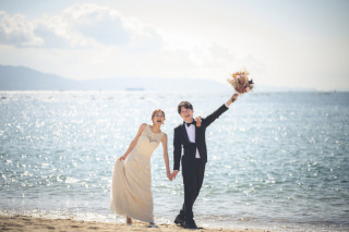 海での撮影！まかせてください♪