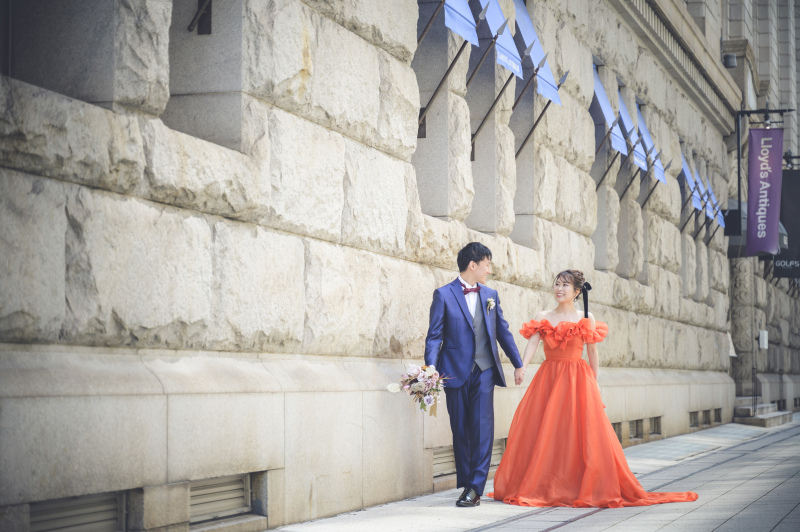 navy×orange