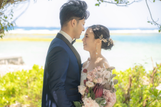 11月の沖縄北谷町の様子