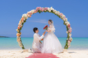 ビーチで挙式もできます