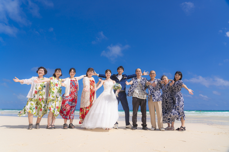 ご家族ご友人との撮影もOK！