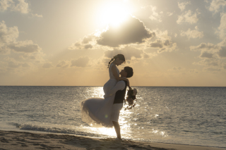 ビーチでの魅力的な演出