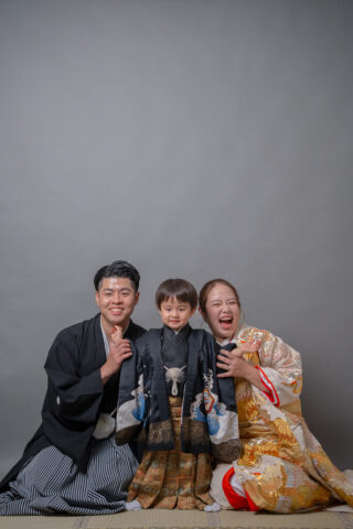 和装セルフフォトで子どもの成長を祝う！七五三やお宮参りにも