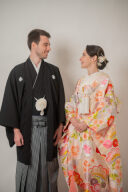 二人だけの空間で！飾らない和装ウェディングフォト