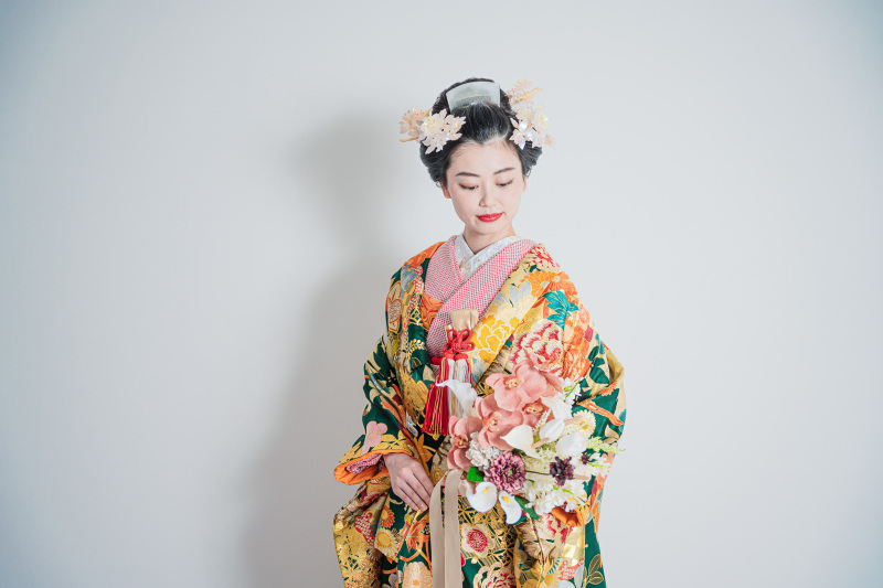 和装のヘアスタイルは新日本髪で!