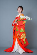 プロの着付けで安心！美しい和装姿で撮影