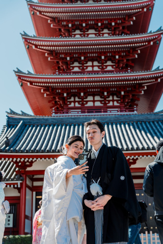 和装ウェディングの撮影スポット：浅草ロケーション10選