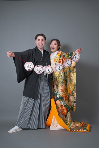 和装セルフフォトで叶える！世界にたった一つのウェルカムボード
