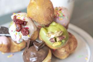 デコレーションサータアンダギーづくり体験始まります!