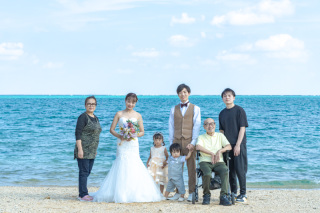 家族・友人との一緒の撮影に追加費用はかかりません！