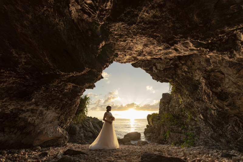 他とは違う撮影ロケ地へ!島を観光しながら絶景でフォトツアーを楽しむことができます