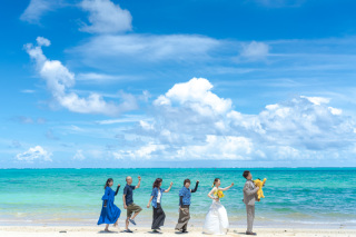 どのツアーでも、ご家族ご友人と一緒の撮影は追加料金０円！みんなで一緒に！