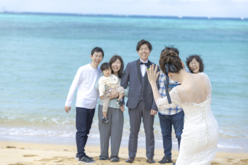 家族と一緒の撮影でも追加料金はなし！かけがえのない思い出を家族とも残しましょう！