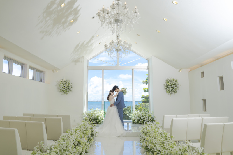 Blue sodaのフォトウエディングでオープニングムービーを！