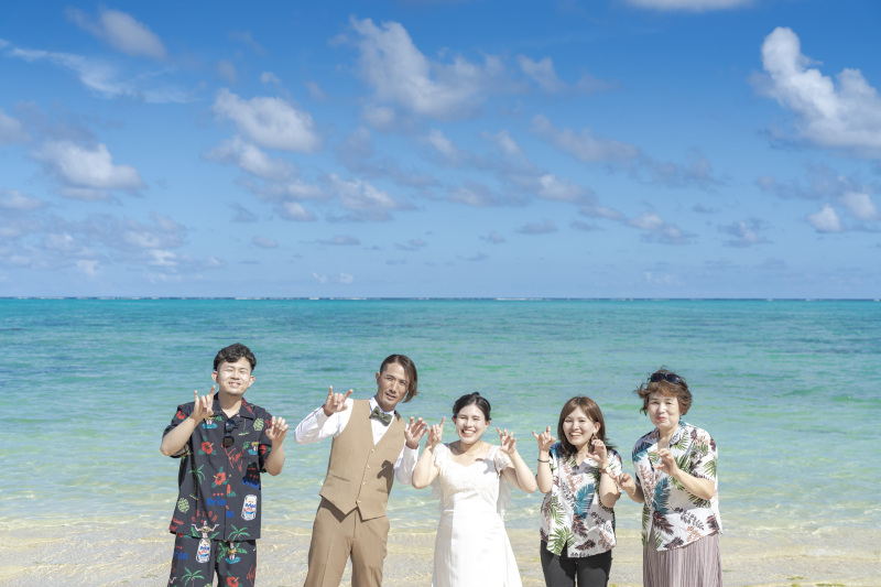 家族・友人との撮影は追加料金0円！ぜひご家族もご一緒に！