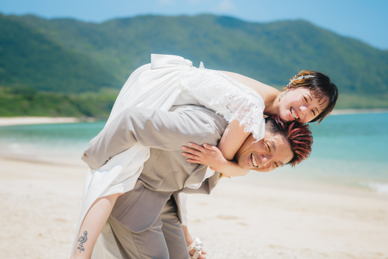 雨予報でも島のどこかでは雨が止んでいたり青空が見えることもしばしば！