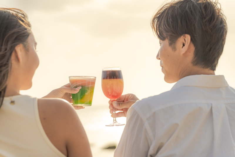 石垣島のフォトウエディングに会食や宿泊も付けれる！