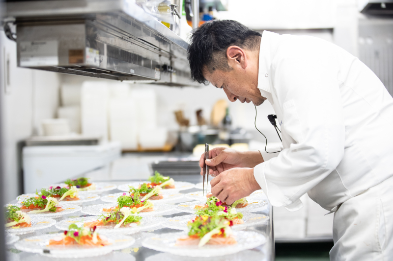 シェフとの打ち合わせでお料理のご用意も♪
