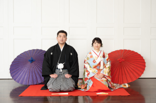 前撮りにも♪和装ウェディング