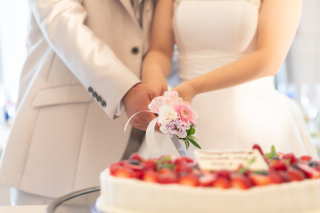 思い出にも写真にも残せるケーキセレモニー♪