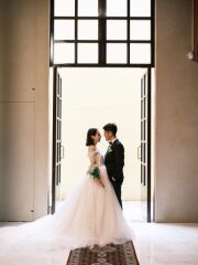 結婚報告用には、芸能人のような、ちゃんとした写真を