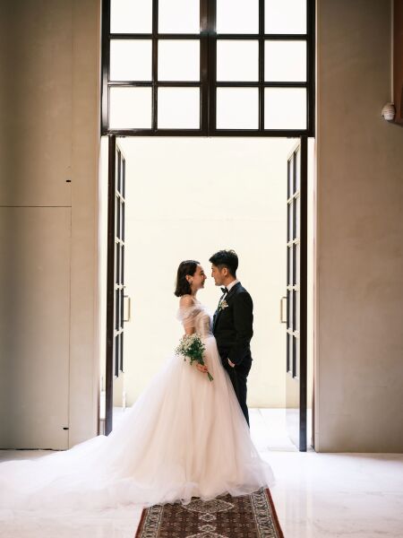 結婚報告用には、芸能人のような、ちゃんとした写真を