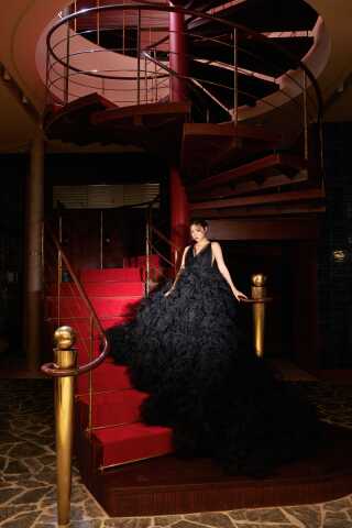 雨の心配も無し、邸宅内撮影