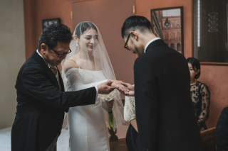 本格的な挙式シーンの撮影も叶います!