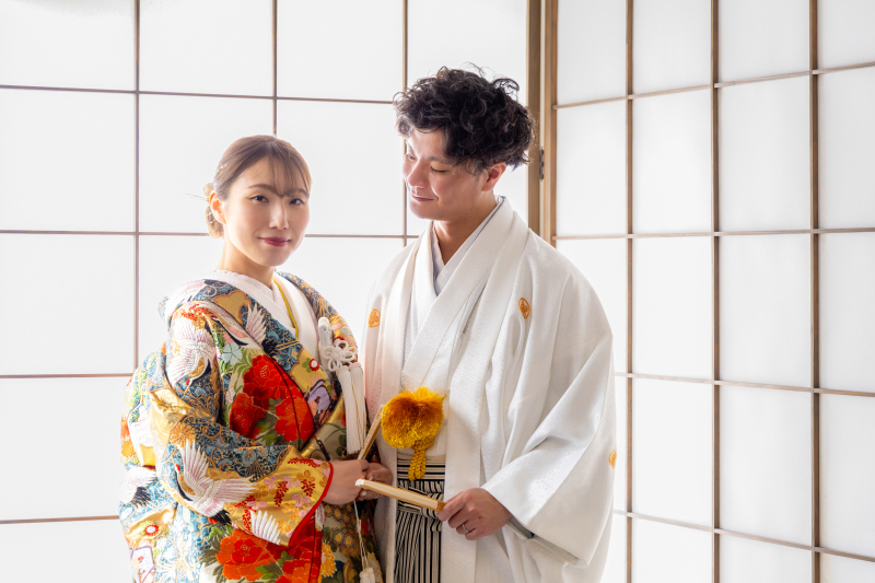 梅雨や夏場でも快適!スタジオで美しく非日常的な一枚を♪
