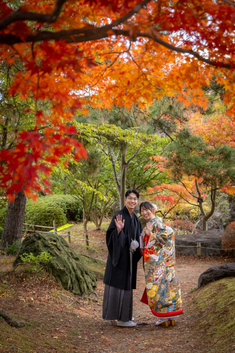 出張費無料でいいの！？大満足のスタジオから数分の画になる紅葉スポット！！