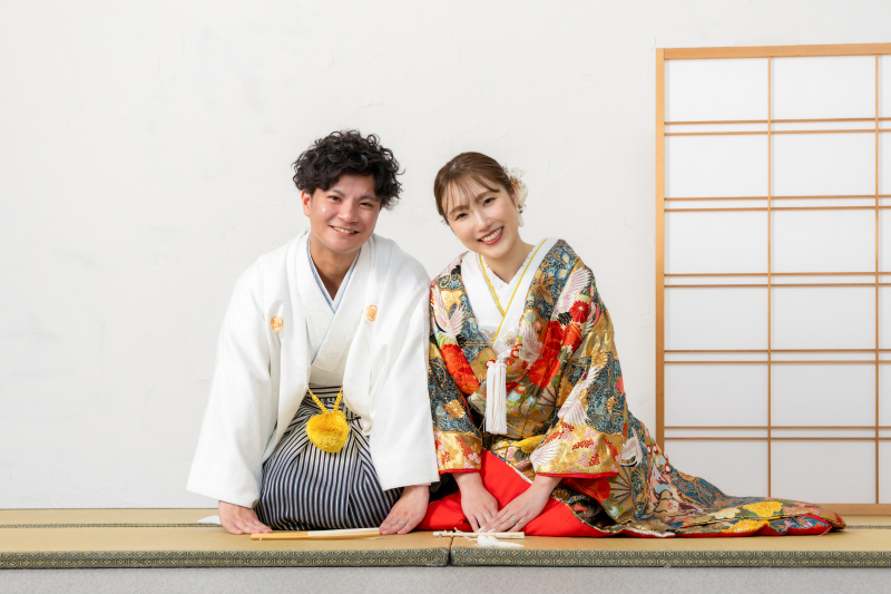 梅雨や夏場でも快適!スタジオで美しく非日常的な一枚を♪