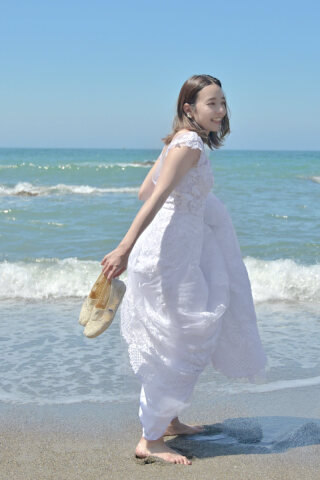 6月頃の湘南の海はこんな感じです♪