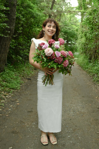 とっても素敵な生花ブーケ