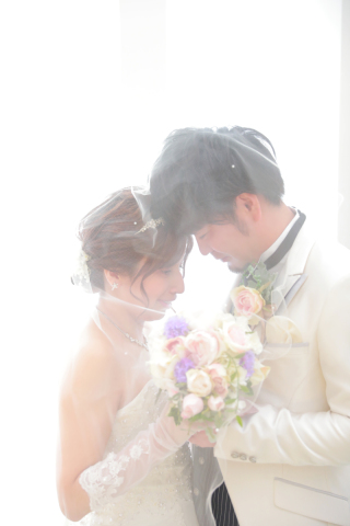 ベールと一緒に…