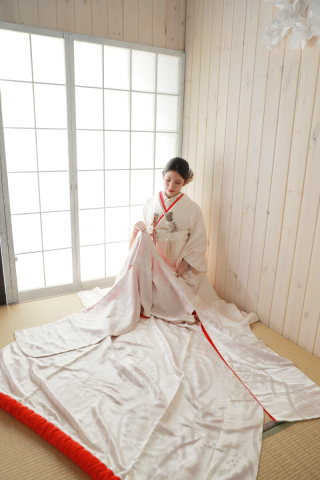 和装の撮影ポーズいろいろあります✨