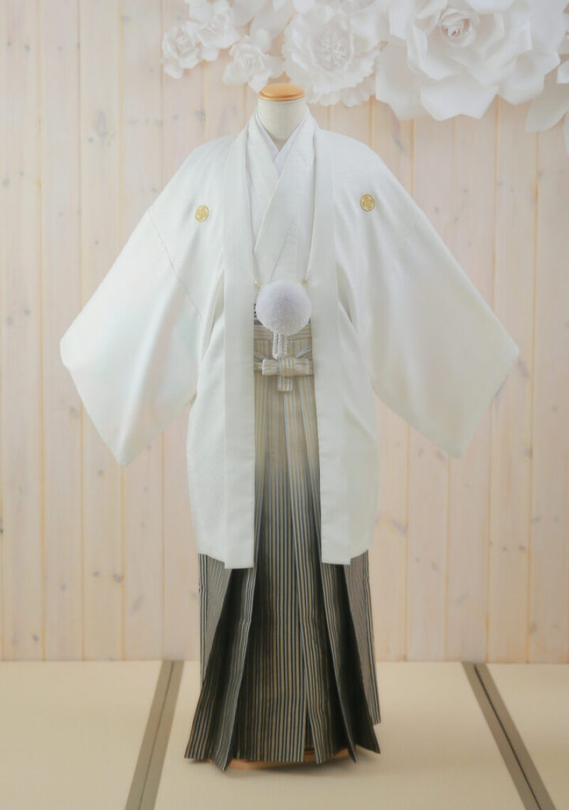 白紋付でも！