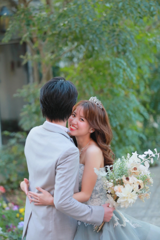 かわいいハグショット!